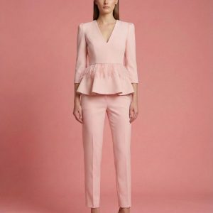 Conjunto de Pantalón con Peplum Dolce