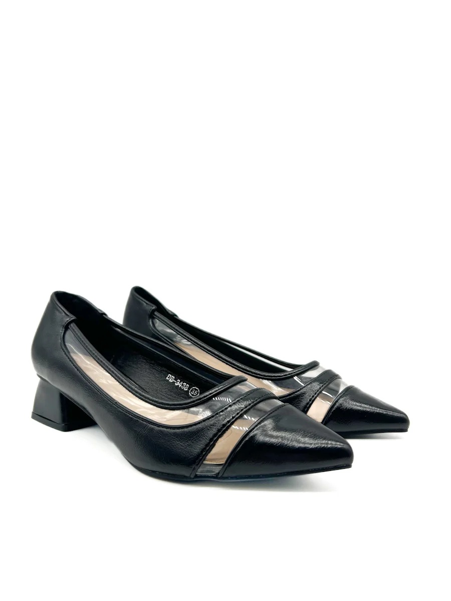 Zapatos Tacón Bajo Transparentes DB3438 - Imagen 4