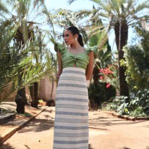 Vestido midi Astrid