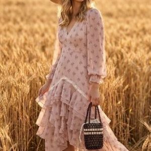 Vestido Aura Beige