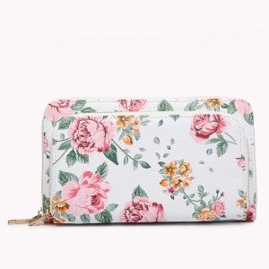 CARTERA DE MANO FLORES