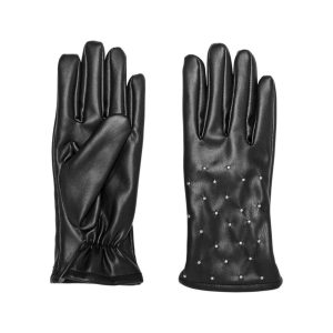 Guantes ecopiel con tachas Only Linea