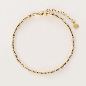Pulsera cadena plana