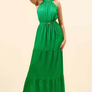 Vestido largo liso Medusa