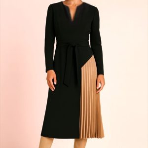 Vestido Midi Plisado Design