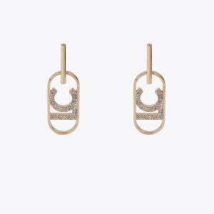 Pendientes LOGO ovalado joya