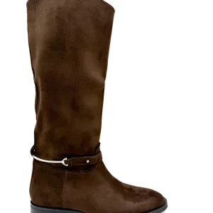 Botas altas con Tira Decorativa de Hebilla Removible Corina M5830