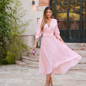 Vestido Midi de Gasa Angeles