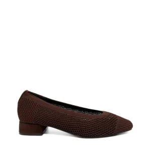 Zapatos  de Malla con Tacón Bloque: Confort y Estilo Contemporáneo