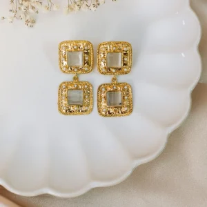 Pendientes Marquesa Hielo