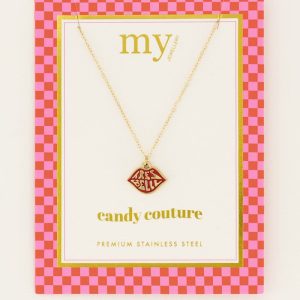 Collar candy très belle