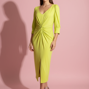 VESTIDO DE FIESTA CORTO NUDO