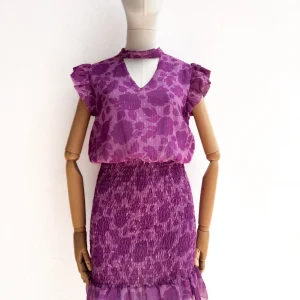 Vestido Floral Estilo Romántico