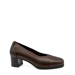 Zapatos Elegantes De Vestir Con Tacón Ancho Y Puntera Cuadrada Para Mujer