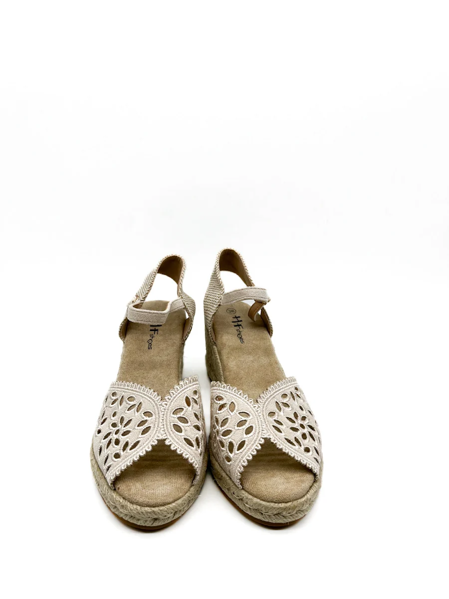 Sandalias Cuña Yute HF3030 - Imagen 9