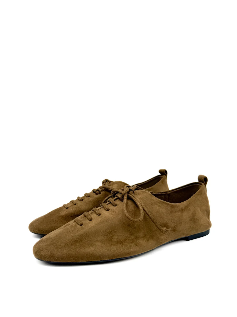 Zapatos de Antelina con Cordones - Elegancia y Comodidad - Imagen 4