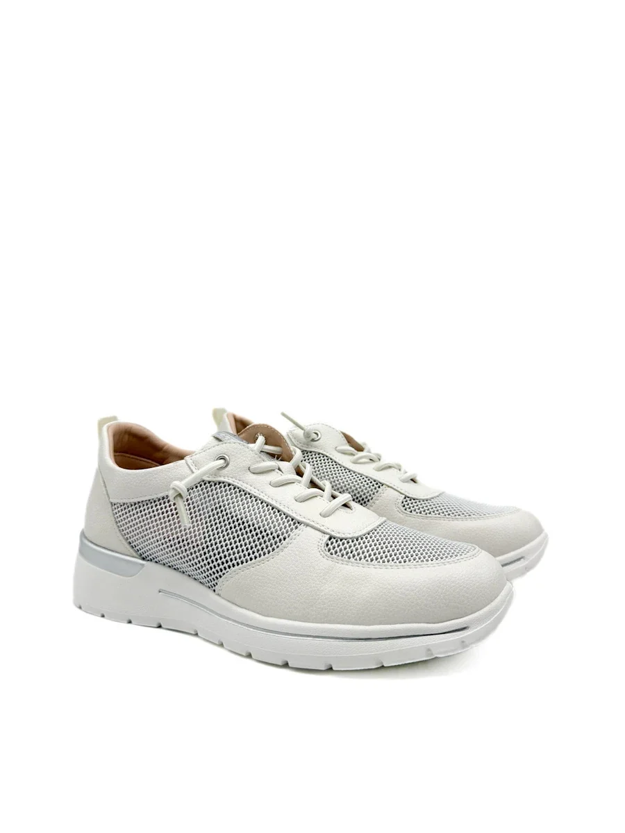 Zapatillas Urbana de Piel Sintética y Malla con Cierre Elástico - Imagen 9