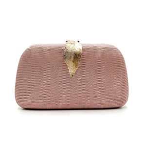 Clutch Hoja Lux Nude