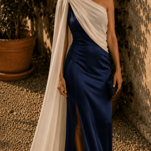 Vestido Largo Asimétrico Siria