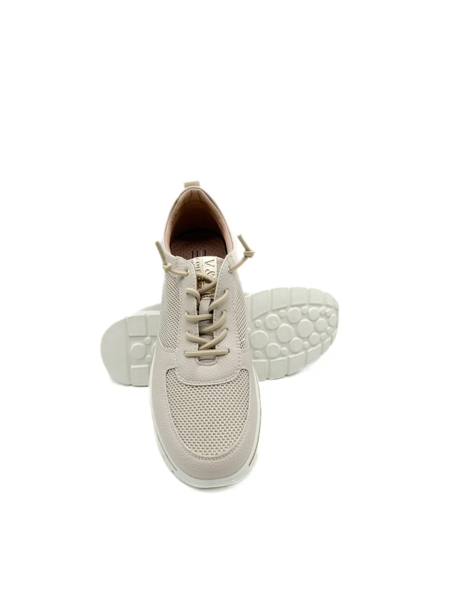 Zapatillas Urbana de Piel Sintética y Malla con Cierre Elástico - Imagen 7