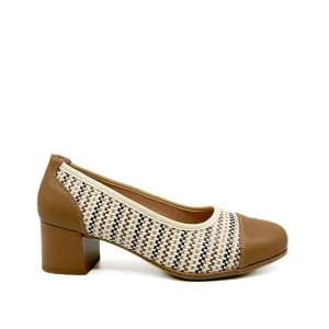 Zapato Salón Efecto de Rafia para Mujer E903-23