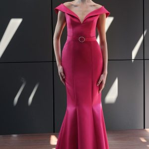 Vestido largo bardot Florida
