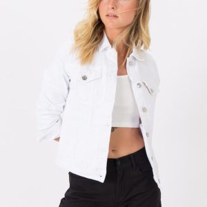 Cazadora vaquera White Trudy