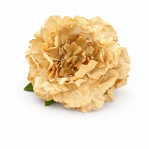 Flor Beige Dorado