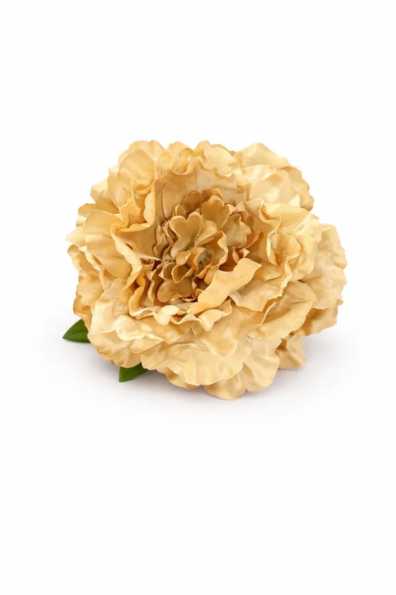 Flor Beige Dorado - Imagen 2