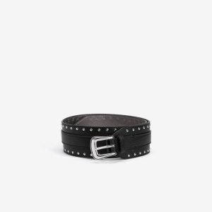 Cinturon ancho con tachuelas Cedar