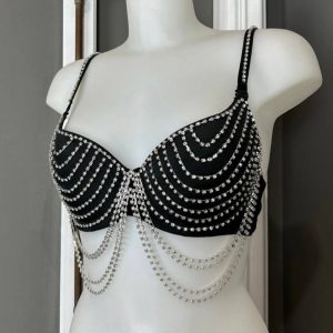 Bralette de pedreria