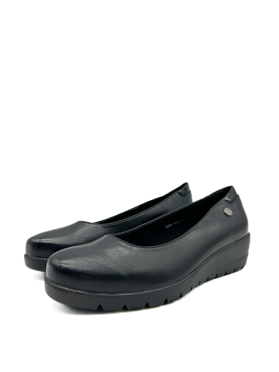 Zapato Cuña Negro Mujer Referencia VRA-1088 - Imagen 5