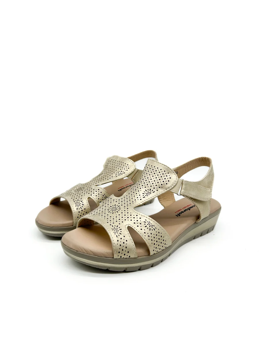 Sandalias Cuña Baja Mujer Y2 - Imagen 4