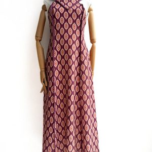 Vestido Midi Étnico con Escote Original – Disponible en Varios Colores