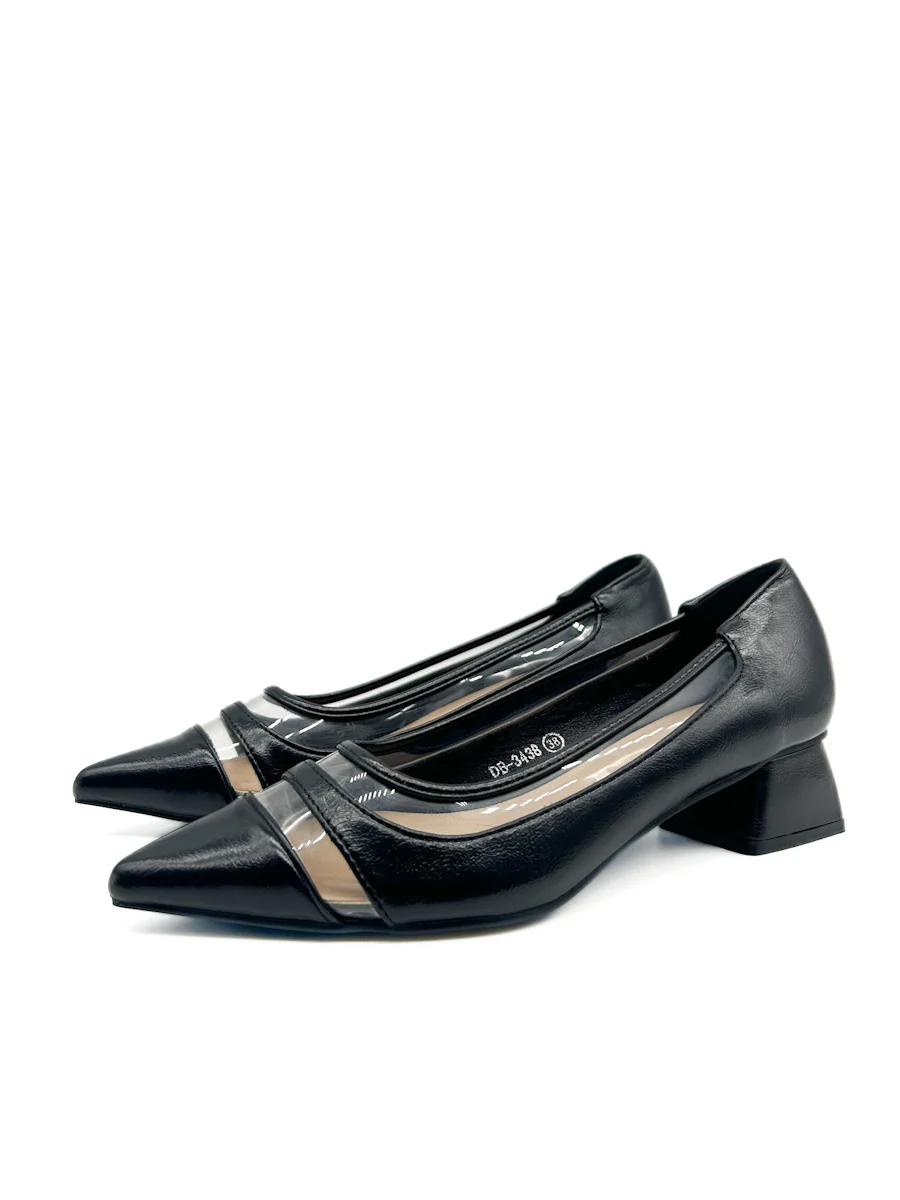 Zapatos Tacón Bajo Transparentes DB3438 - Imagen 5