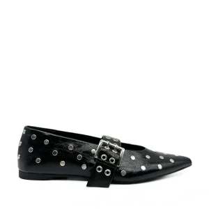Zapatos Planos Mary Jane con Remaches Corina M5230
