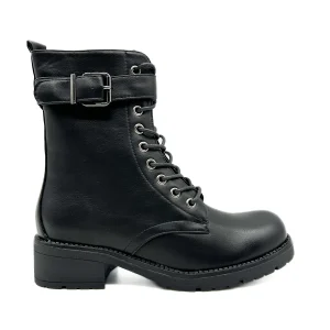 Botas Militares Hebillas Mujer Referencia 125011