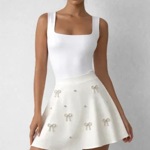 Falda-Pantalón Mini Evasé