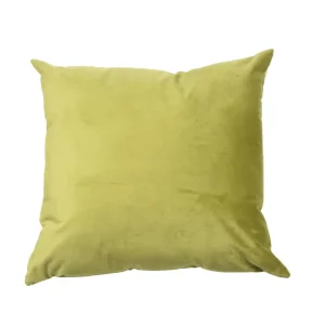 Cojín Terciopelo Verde Lima