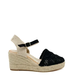 Alpargatas Cuña Crochet Referencia R9136