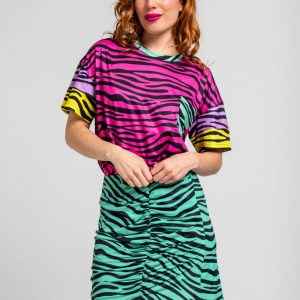 Falda mini drapeada – Atípica