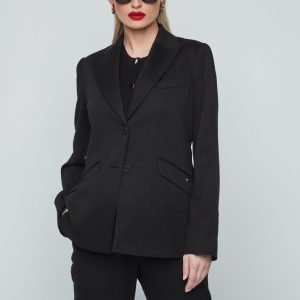 Blazier solapa sastre traje