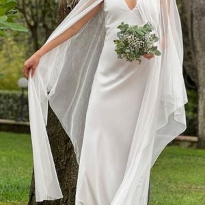 Capa de Novia de Tul