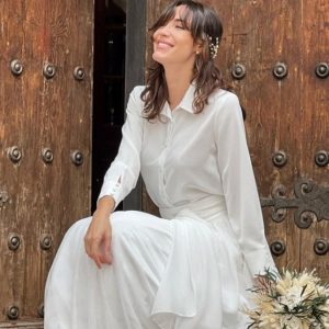 Blusa Camisera de Novia