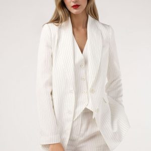 Blazer rayas traje