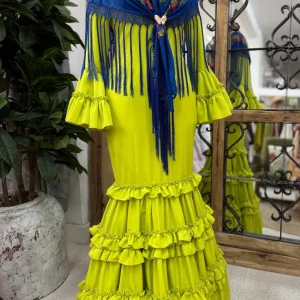 Traje Flamenca Granada Lima T.36