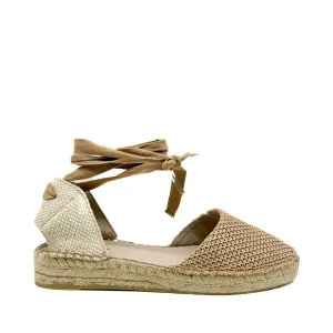 Alpargatas Efecto de Crochet Corina M5422