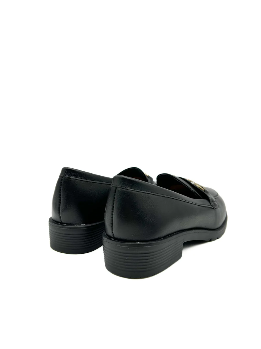 Mocasín Negro de Mujer Referencia 5308-1 - Imagen 5