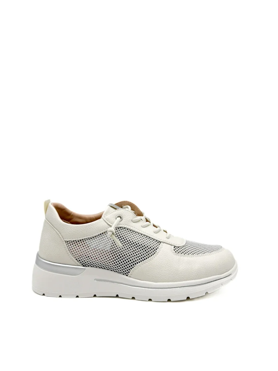 Zapatillas Urbana de Piel Sintética y Malla con Cierre Elástico - Imagen 8