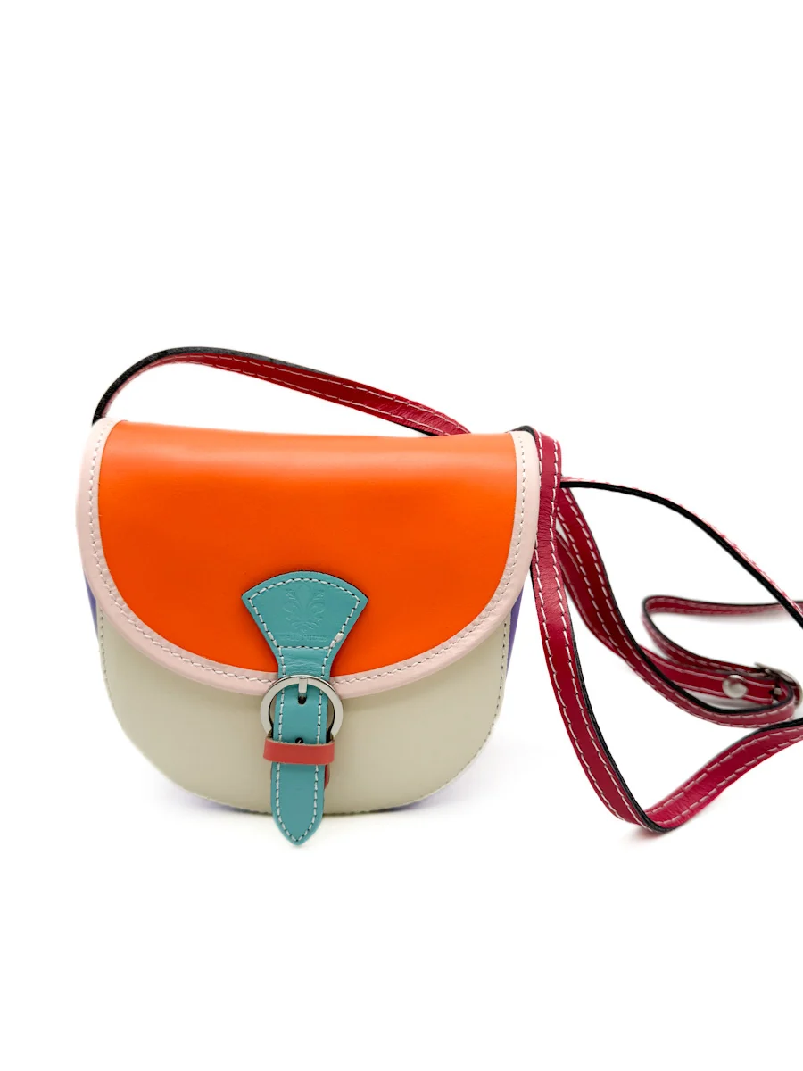 Bolso de Piel con Diseño Colorido y Exclusivo - Imagen 6